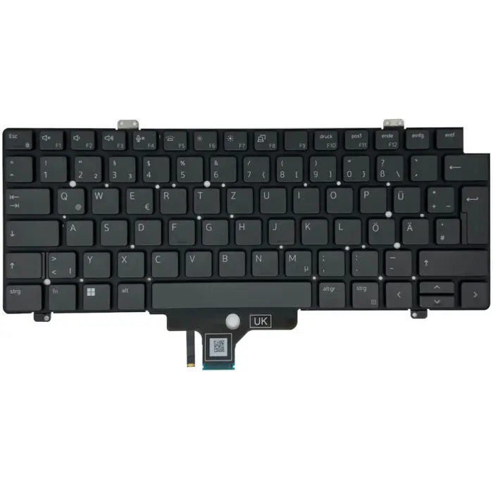 Dell Latitude 7420/7430/7520/7530, Deutsche LED Tastatur, 0NT58M - NT58M