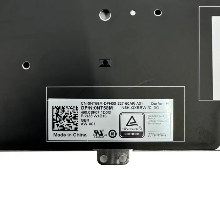 Dell Latitude 7420/7430/7520/7530, Deutsche LED Tastatur, 0NT58M - NT58M – Bild 3